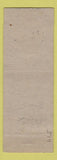 Matchbook Cover - Dunlap Grocery Utica OH