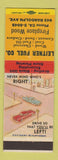 Matchbook Cover - Leitner Fuel