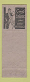 Matchbook Cover - Wm Schwarz Tailor Cleaner Barrington IL pinup WWII