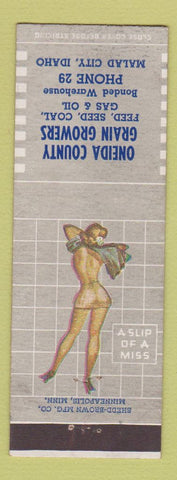 Matchbook Cover - Ottey Print Shop Media PA pinup