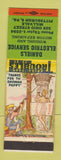 Matchbook Cover - Daniels Electric Pittsburgh PA hillbilly