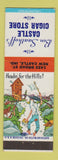 Matchbook Cover - Castle Cigar Store New Castle IN hillbilly