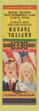 Matchbook Cover - Capitol Tavern Austin TX