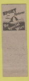 Matchbook Cover - Capitol Tavern Austin TX
