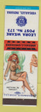 Matchbook Cover - American Legion Versailles IN pinup