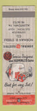 Matchbook Cover - GE General Electric Norman Steedle Allentown PA