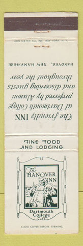 Matchbook Cover - Hanover Inn Dartmouth College Hanover NH