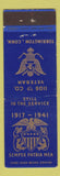 Matchbook Cover - 1106th Co Veteran Torrington CT Marines 1941
