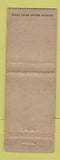 Matchbook Cover - LeChateau Cafe Fargo ND WEAR