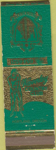 Matchbook Cover - Waverly Country Club Portland OR
