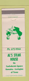 Matchbook Cover - Portage Hotel Akron OH Hotel Olmstead Cleveland OH