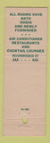 Matchbook Cover - Portage Hotel Akron OH Hotel Olmstead Cleveland OH