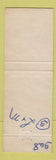 Matchbook Cover - Beacon Motor Lodge Restaurant East Snyder TX