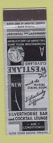 Matchbook Cover - Westlake Hotel Cleveland OH