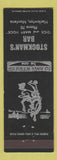 Matchbook Cover - Stockman's Bar Harlowtown MT