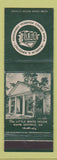 Matchbook Cover - Warm Springs Memorial Commission GA Franklin Roosevelt