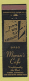 Matchbook Cover - Moran's Cafe Nisswa MN