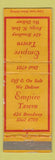 Matchbook Cover - Empire Tavern Fargo ND WEAR
