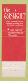 Matchbook Cover - The Gaslight Phoenix AZ