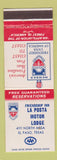 Matchbook Cover - La Posta Friendship Motor Lodge El Paso TX