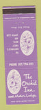 Matchbook Cover - The Orchid Inn Motor Lodge Sleepy Eye MN
