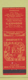 Matchbook Cover - Dodson's Restaurant Savannah GA
