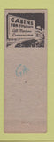 Matchbook Cover - Dodson's Restaurant Savannah GA