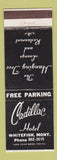 Matchbook Cover - Cadillac Hotel Whitefish MT