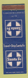 Matchbook Cover - Santa Fe Railroad