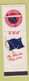 Matchbook Cover - Pacific Northern Airlines