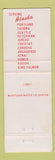 Matchbook Cover - Pacific Northern Airlines