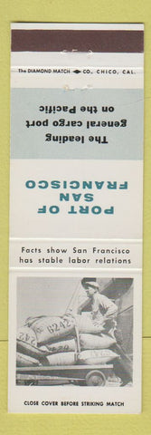 Matchbook Cover - Port of San Francisco CA