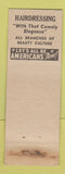 Matchbook Cover - Anna's Beauty Shop Bryn Mawr PA