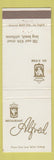 Matchbook Cover - Restaurant Alfred Long Beach CA