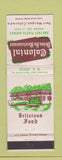 Matchbook Cover - Colonial Drive In Restaurant Fort Morgan Colorado