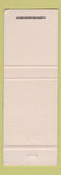 Matchbook Cover - Ponderosa Smorgasbord Merced CA