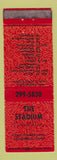 Matchbook Cover - Stadium Columbus OH Ohio State Basketball Schedule WEAR