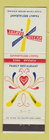 Matchbook Cover - Dutch Pantry Restaurant Wilkes Barre PA Carlisle