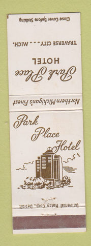 Matchbook Cover - Park Place Hotel Traverse City MI