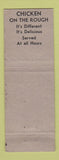 Matchbook Cover - Punk Rowe's Restaurant Rochester NY