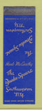 Matchbook Cover - Bowdeu Square Southampton NY SAMPLE