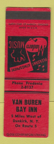 Matchbook Cover - Van Buren Bay Inn Dunkirk NY