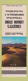 Matchbook Cover - Corsetti's Liquor Store Schuylerville NY