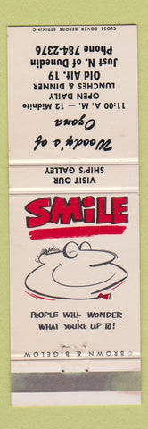 Matchbook Cover - Woody's of Ozona TX?