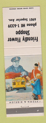 Matchbook Cover - Friendly Flower Shoppe Norman Rockwell?