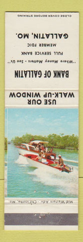 Matchbook Cover - Bank of Gallatin MO