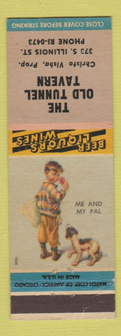 Matchbook Cover - Old Tunnel Tavern Christo Visha