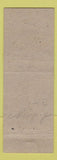 Matchbook Cover - Scott Merry's Market Grocery Tacoma WA Boxer
