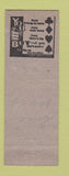 Matchbook Cover - Jones Pulmotor Arch Support