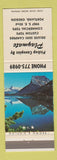 Matchbook Cover - Playmate Campers Portland OR #2